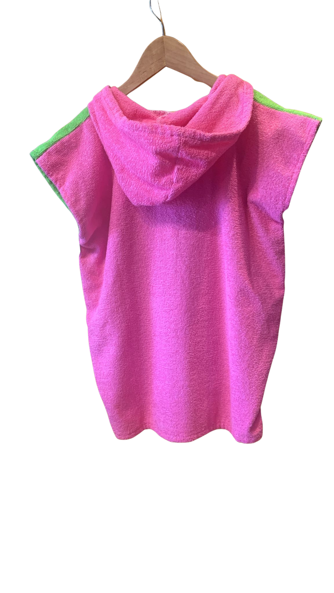 Poncho kids - Verde/Rosa 1707096000024390989 #2