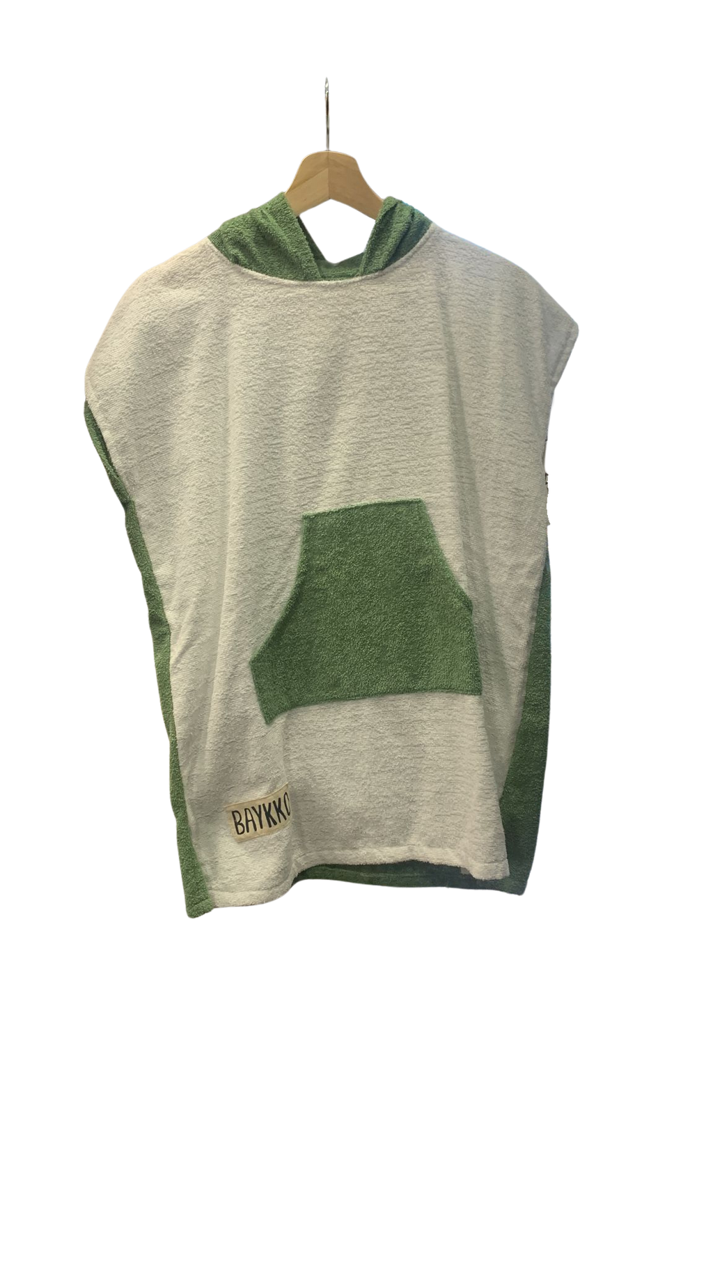 Poncho kids - Verde/Blanco 1707096000024390991 #2