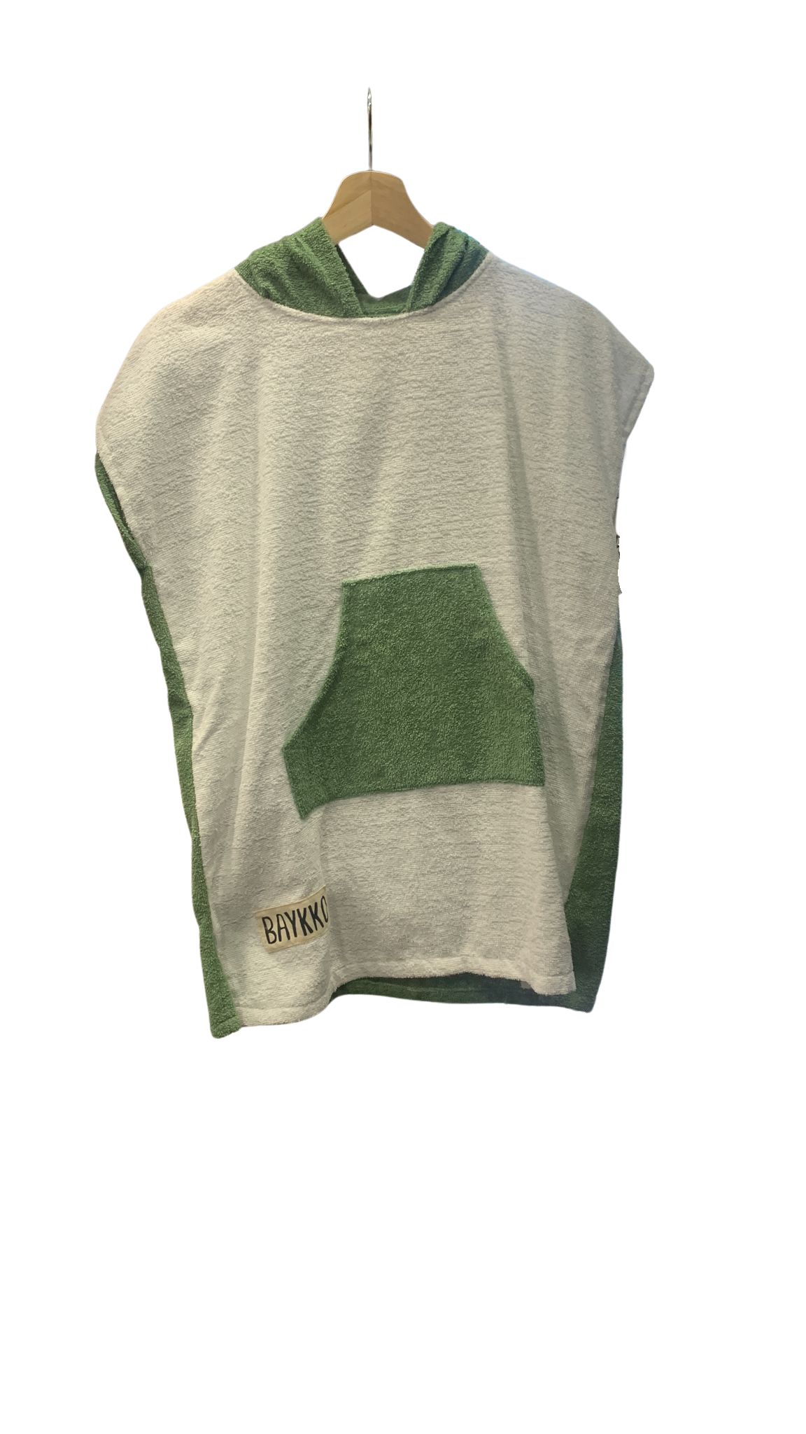 Poncho kids - Verde/Blanco 1707096000024390991 #2