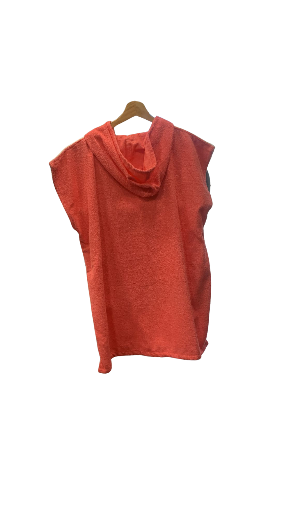 Poncho kids - Coral/Blanco 1707096000024390993 #2