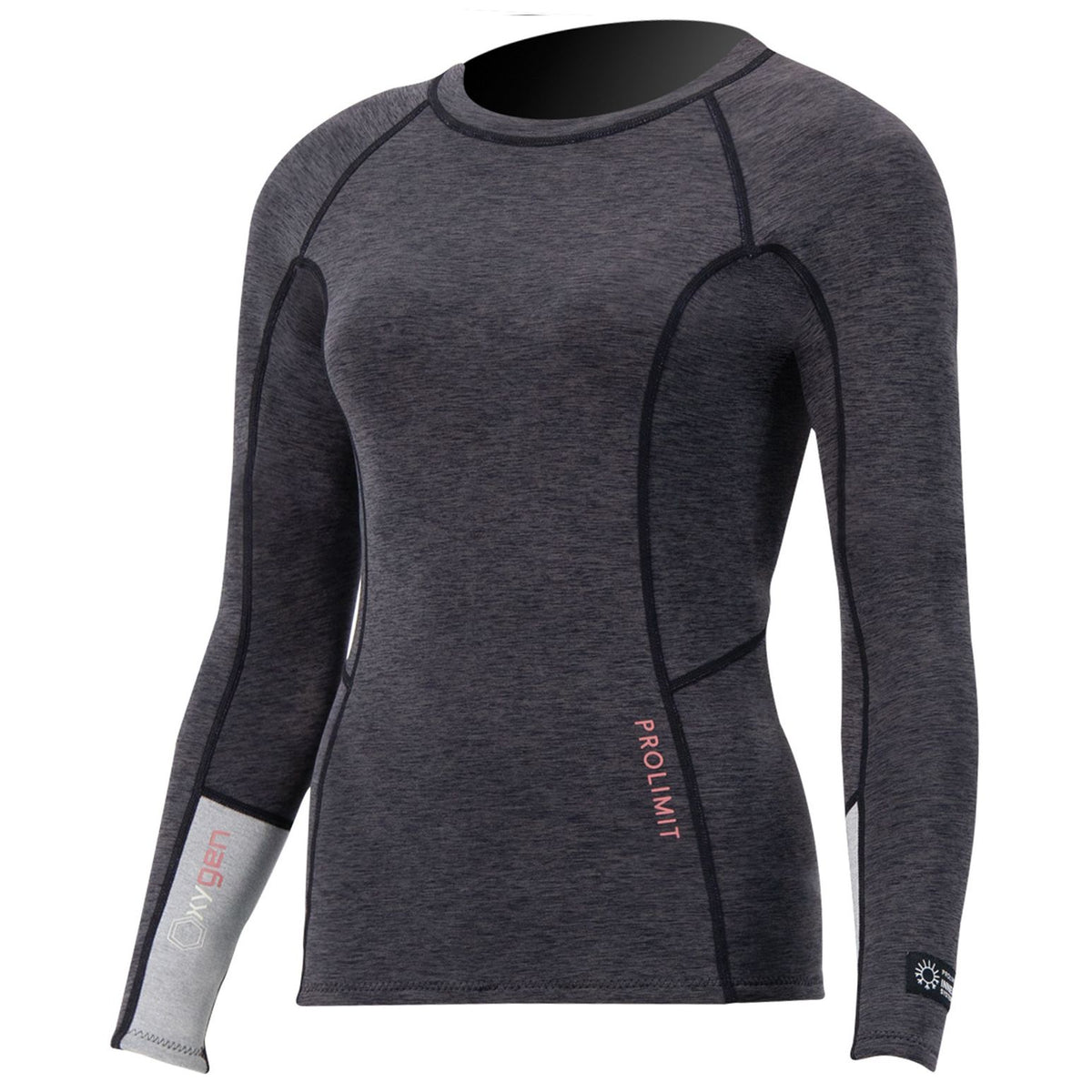 Women’S Oxygen Neoprene Top Long Sleeve 2mm 1707096000018821963 #1