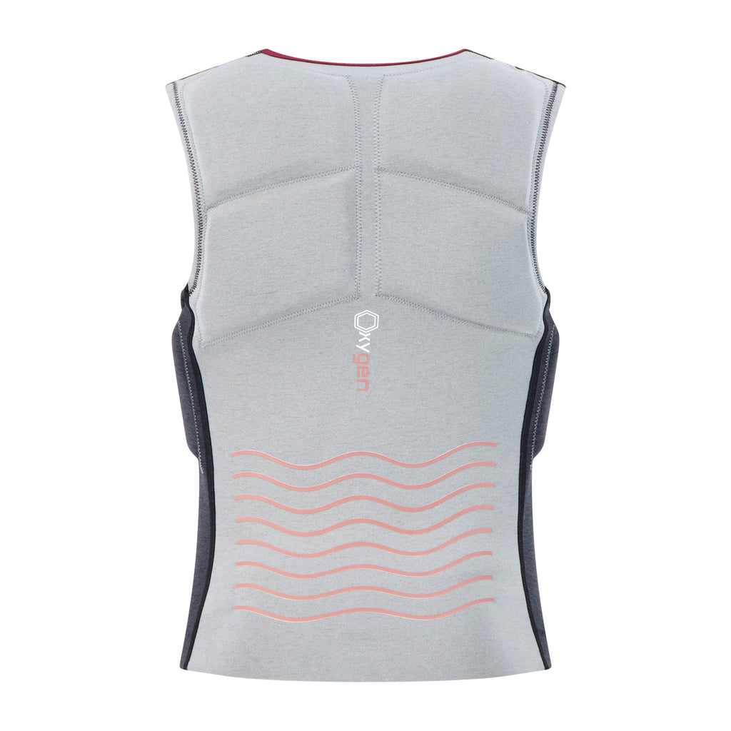 Womens Oxygen Vest Half Padded Front Zip 1707096000018786309 #2