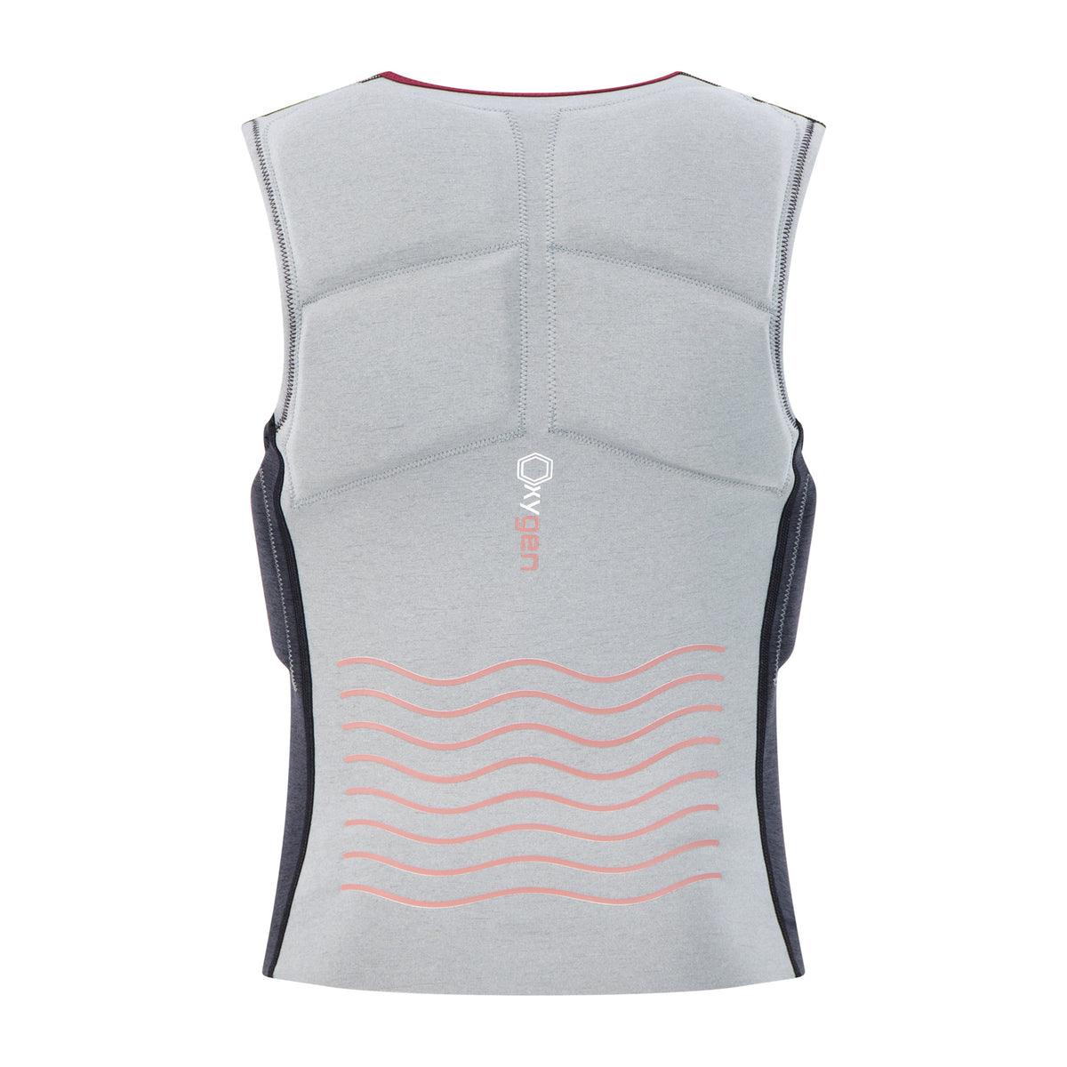 Womens Oxygen Vest Half Padded Front Zip 1707096000018786309 #2