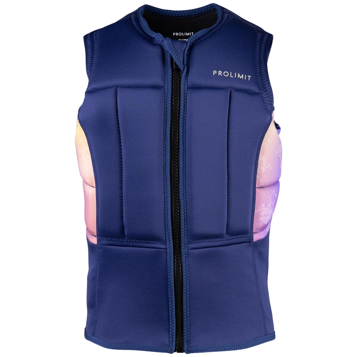 Fire Half Padded Frontzip - Blue/Peach 1707096000109365647 #1