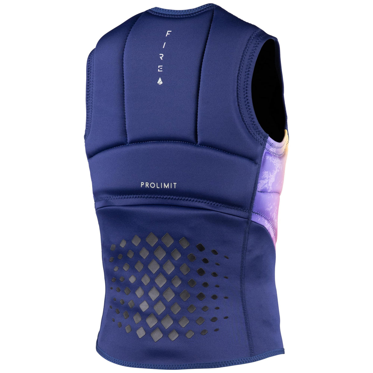 Fire Half Padded Frontzip - Blue/Peach 1707096000109365647 #2