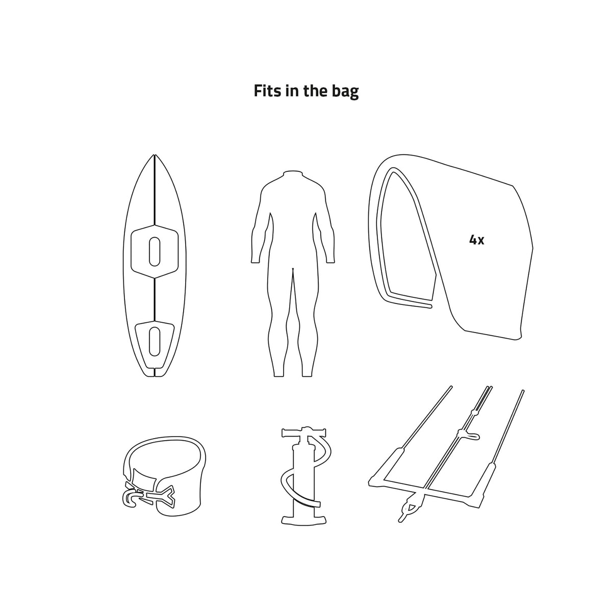Boardbag Surf/Kite Performance Double 1707096000018787627 #3