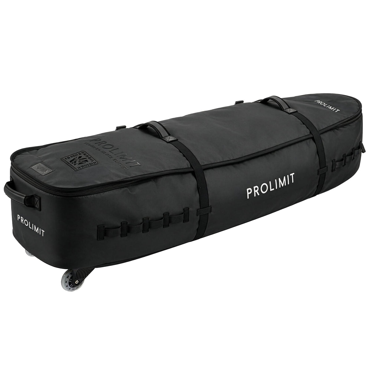 Kitesurf Elite Boardbag With Slider Wheels Black - Blue/White 1707096000109370407 #1