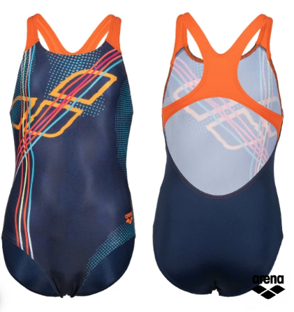 G SWIMSUIT SWIM PRO BACK PLACEMENT 730 Neavy/Mango 1707096000022353812 #3