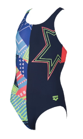 G LIGHTSHOW JR SWIM PRO ONE PIECE 710 Navy/Multi 1707096000022371302 #1