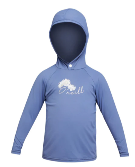 GIRLS TODDLER SPF HOODED LS RASH TEE 1707096000022830276 #1