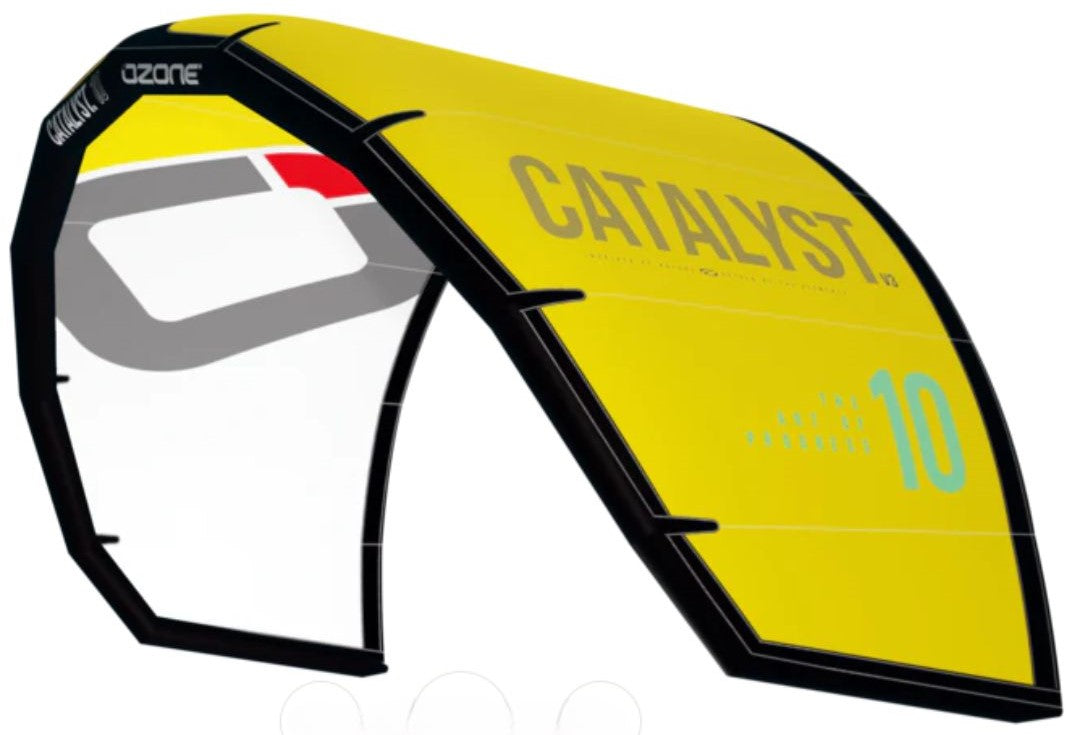 CATALYST V3 Kite Only with Technical Bag - Yellow/White 1707096000032993583 #1