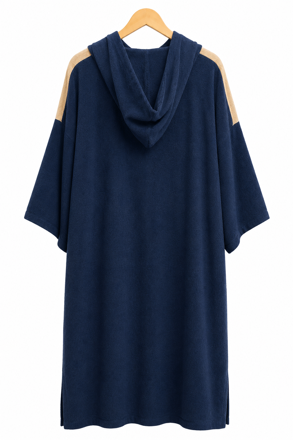 Poncho Fino - Combinado Azul/Beige 1707096000016968798 #2