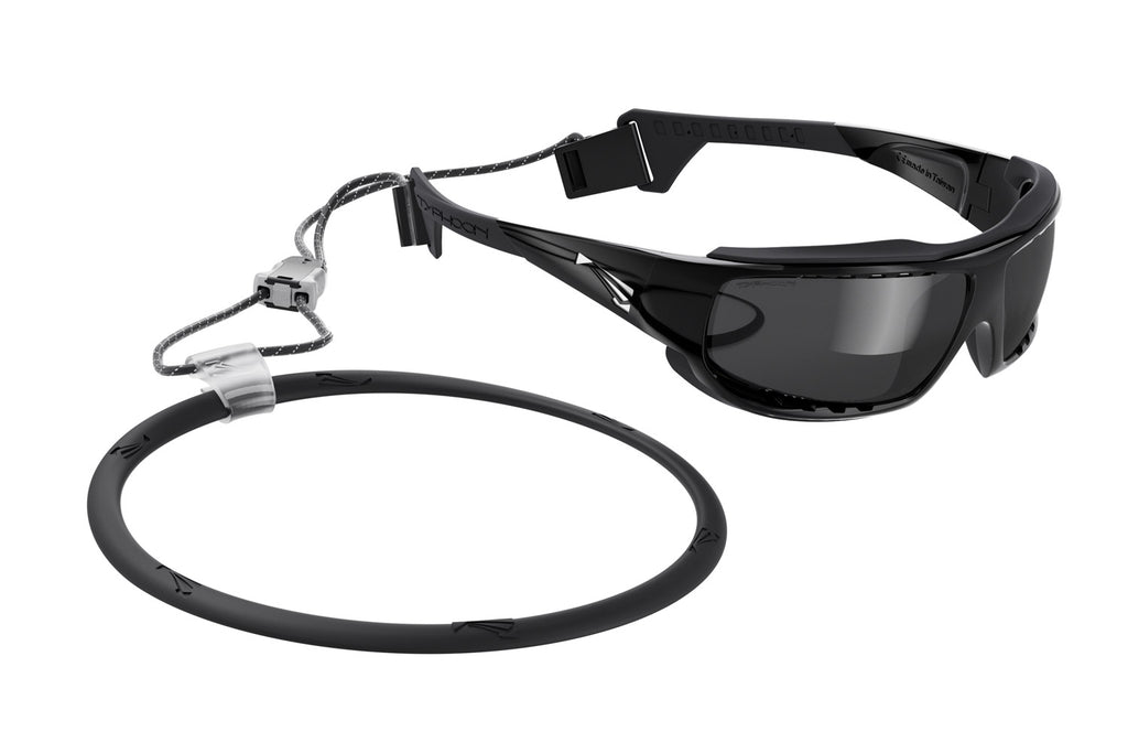 Typhoon / Gloss Black - Black / Zeiss / PA Polarized / Methane Smoke 1707096000049488797 #1