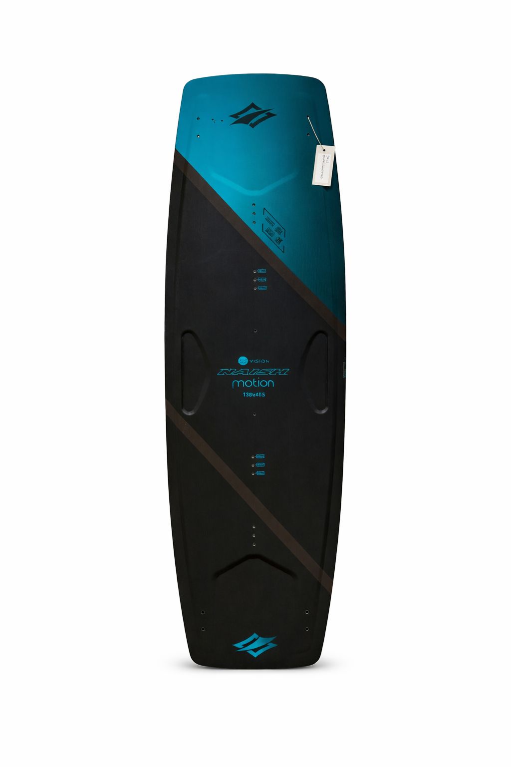 2025 Kiteboard Motion NV + Quillas + Straps (9-15) + Manija - Black 1707096000107568503 #1