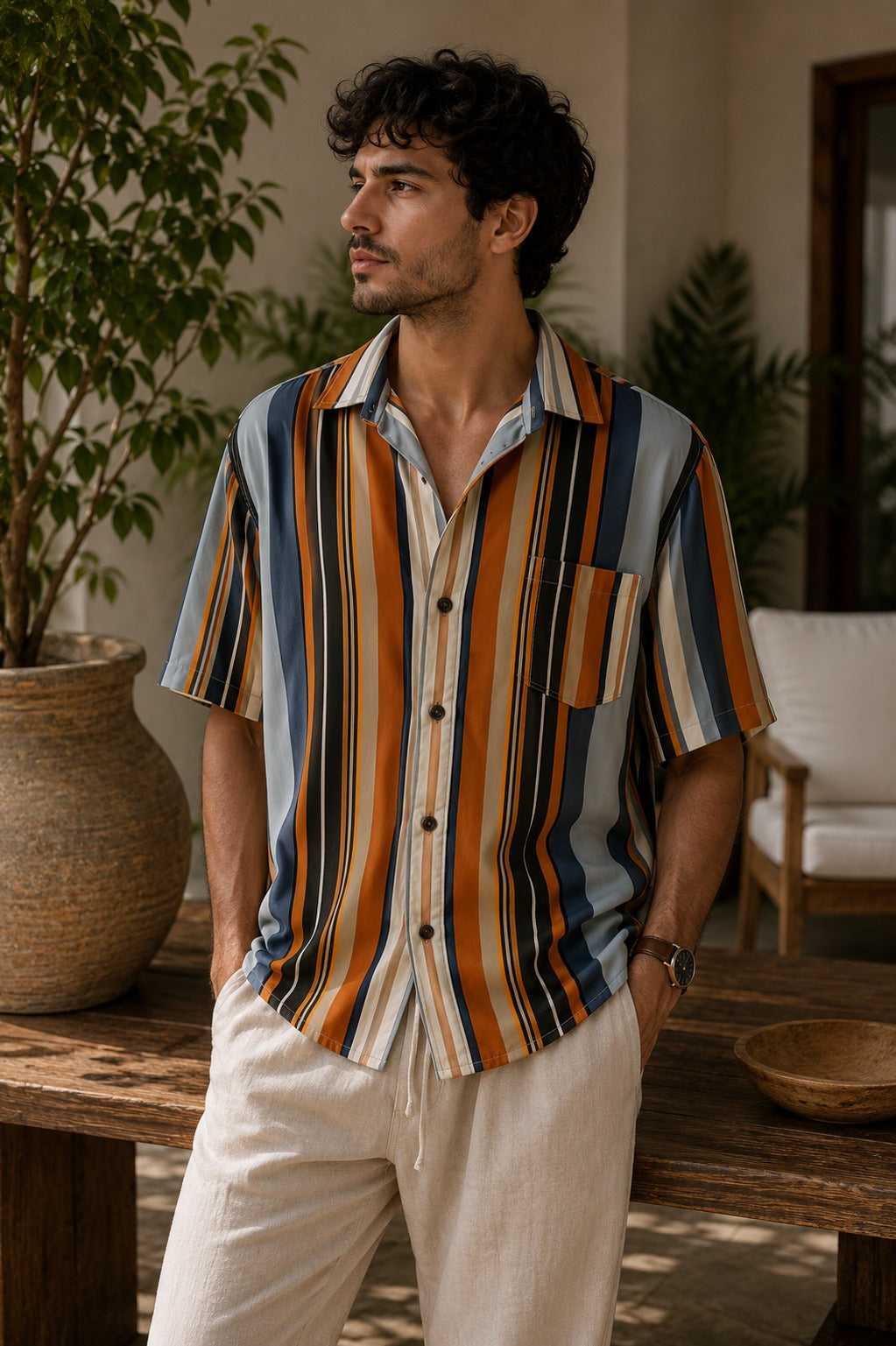 Camisa - Charlie/celeste 1707096000016967836 #3
