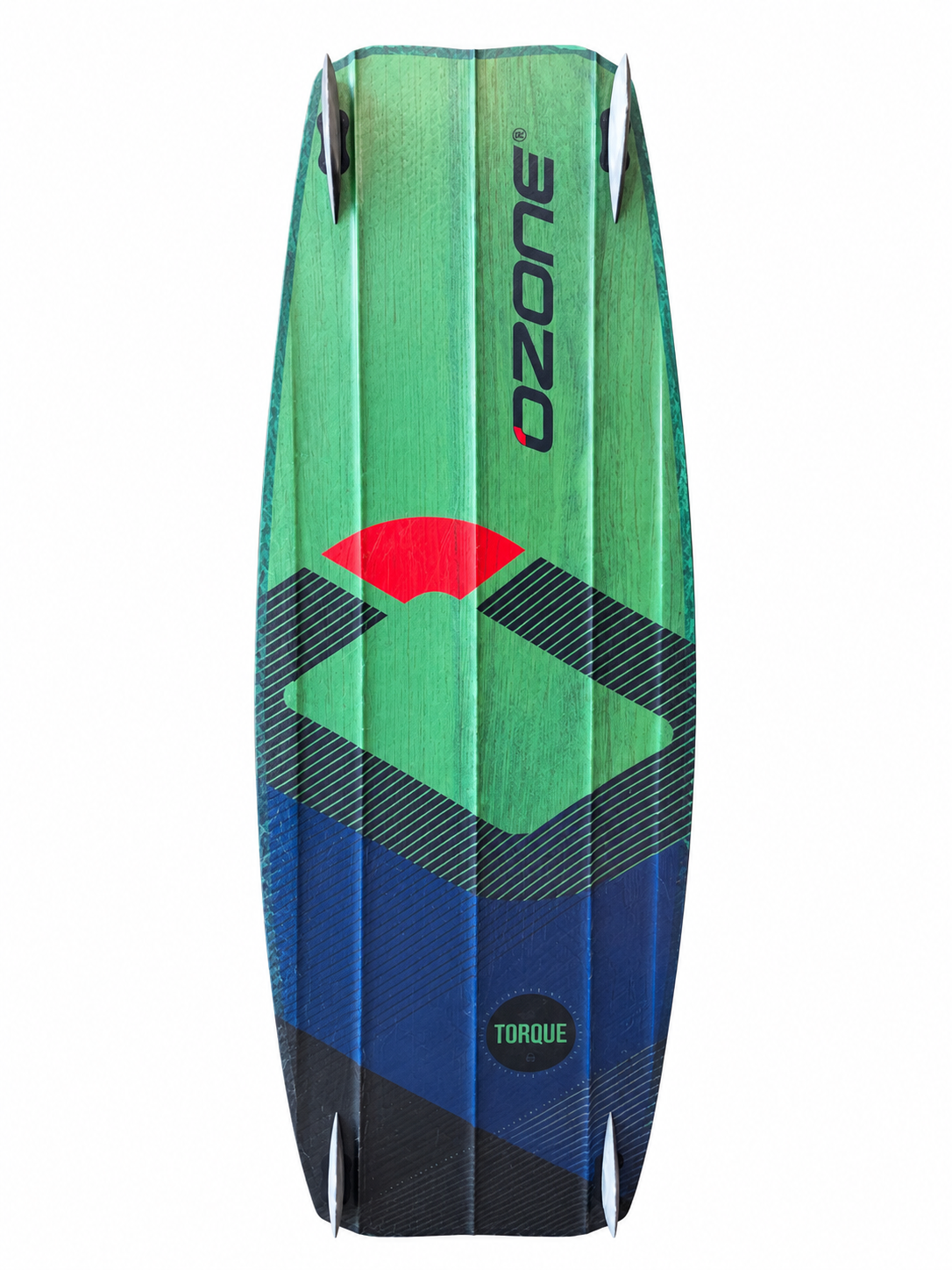 TORQUE V2 Freeride Freestyle Kite Board - Green SIN STRAPS 1707096000051971484 #2