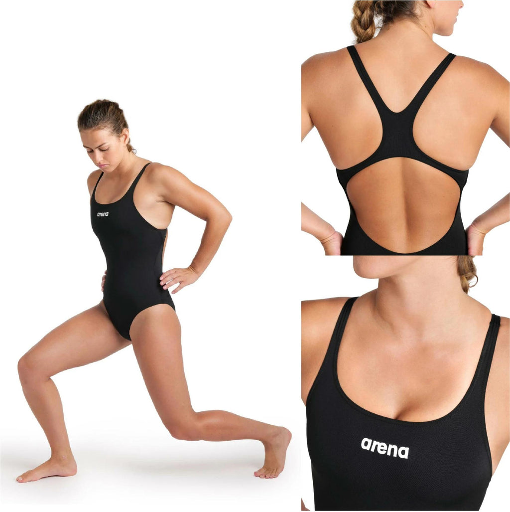 WOMEN'S TEAM SWIMSUIT SWIM PRO SOLID Black 1707096000023002249 #4
