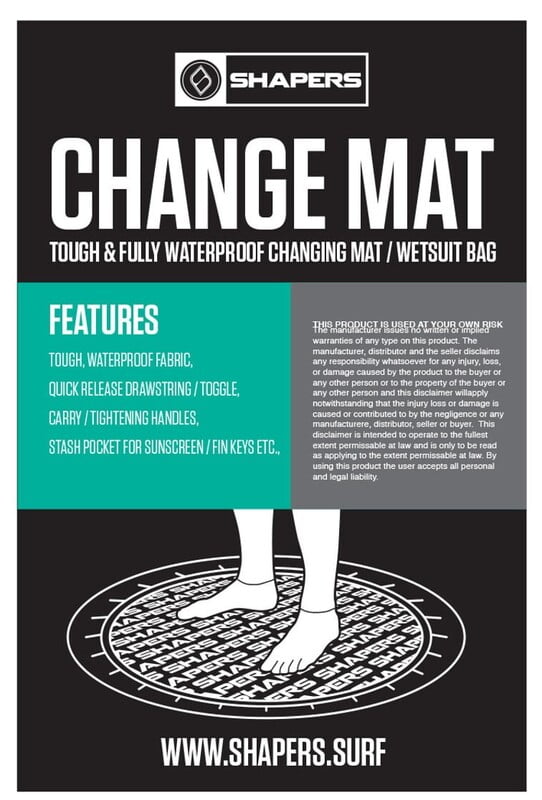 | Change Mat/Wetsuit Bag | | | | | Shapers