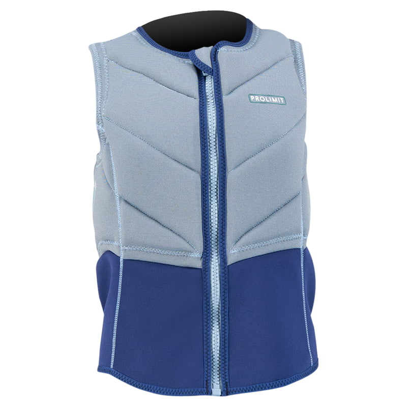 402.63091.030 | Womens Fire Vest Half Padded Front Zip | 38/m | Blue/Navy/Turquise | | Mujer | Prolimit