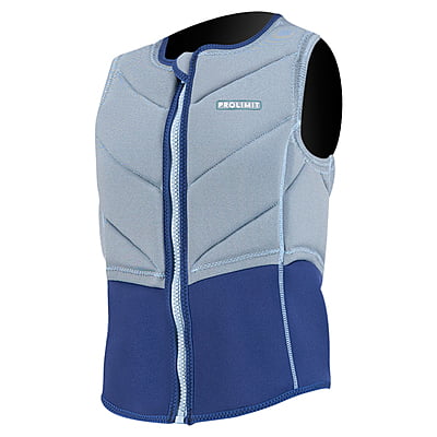 402.63091.030 | Womens Fire Vest Half Padded Front Zip | 34/xs | Blue/Navy/Turquise | | Mujer | Prolimit