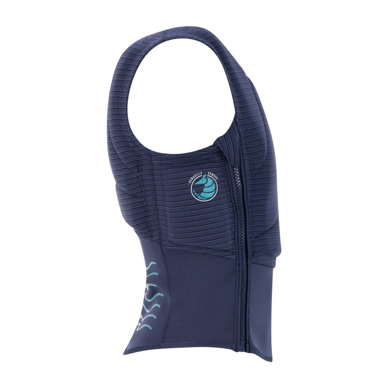 402.63092.020 | Womens Flare Vest Half Padded Side Zip | 34/xs | Navy/Turquise | | Mujer | Prolimit