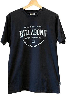 | Seven Tee | XS | | | | Billabong