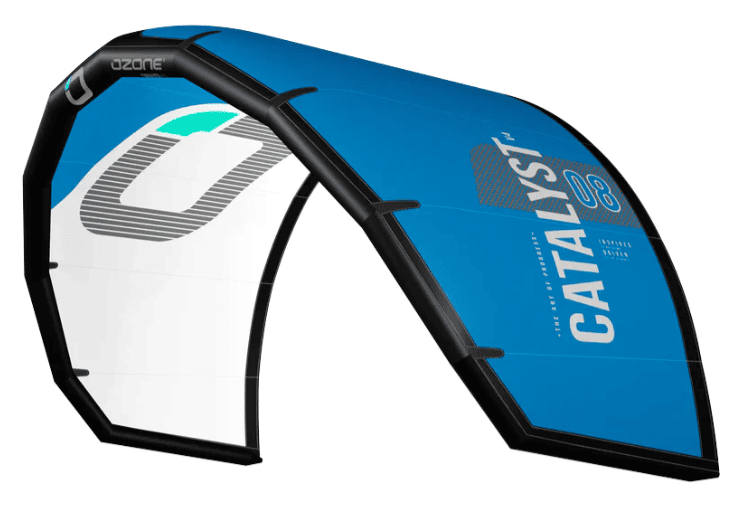 CATV4K8IW | CATALYST V4 Kite Only with Technical Bag | 8.0 | Marine Blue/White |  |  | Ozone