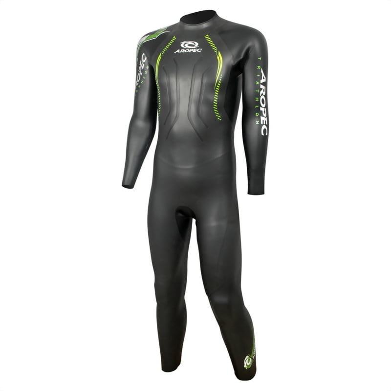 DT509200HLMLM | Triathlon Fullsuit 3/2 | M | Black/Lime | | | Aropec