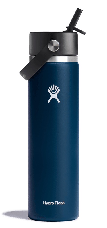 W24BFS464 | 24 OZ WIDE FLEX STRAW CAP INDIGO -  |  |  |  |  | HYDROFLASK