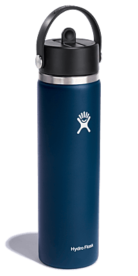 W24BFS464 | 24 OZ WIDE FLEX STRAW CAP INDIGO -  |  |  |  |  | HYDROFLASK